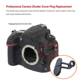 Shutter Rubber Cover Replace Fittings Professional Camera Accessory Repairing Plug Part Replacement for D3 D3X D3S