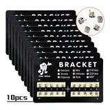 200Pcs Teeth Model Mini Brackets Roth 022 Slot Bondable With Hook On 345