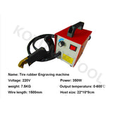 350W Regroover Truck Car Tire Tyres Grooving Electric Rubber Cutting hine Tread Engraving Tool