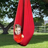 Portable Swing Toy Set Therapy Elastic Hammock Hanging Chair Home Rooms Indoor Yoga Suspension Beds Sensory Autism Kids New
