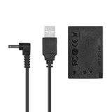 Andoer 5V USB to LP-E17 Dummy Battery Pack DC Coupler Adapter Replacement for Canon EOS M3/M5/M6 Cameras
