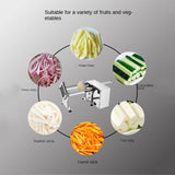 7/9/13mm Commercial Fries Cutter Electric Potato Cutters Stainless Steel French Fries Cutter Chip Carrot Slicer Kitchen Gadgets