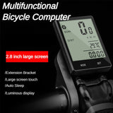 Computer Outdoor Waterproof Odometer Cycg Accessories Bicycle Multifunction Wireless Code Meter