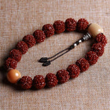 Nepalese Machine Brushed Small King Kong Bodhizi Bracelet