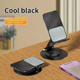New 360° Rotating Aluminum Holder Desktop Flat Live Mobile Phone Net Class Multifunctional Foldable Bracket