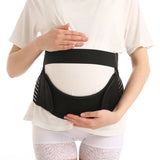 Pregnant women during pregnancy belly waist decompression support prenatal protection postpartum abdominal belt black