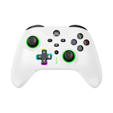 2.4G Wireless Gaming Controller With LED Flashing Light Macro Functions For  Black