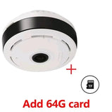 HD Mini 360 ° Panoramic View Two-way Voice IP Camera 2MP Video Survalance Home Security Protection Wifi Wireless Cameras