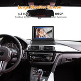 1080P Monitor for Baby Rear Facing Seat Display 150° Wide View Night Vision Car Mirror Camera
