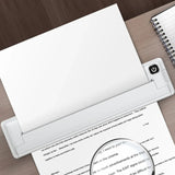 A4 Paper Portable Thermal 1000mAh Pocket Photo Document Wireless Bluetooth Printer for Android iOS Laptop