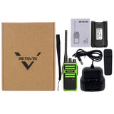 RB17A Green Handheld Walkie Talkie - 5W, USB Charging, Suitable for KTV, Hotel Security, Construction Sites