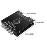 Black Stereo Board With Protection nism For Longevity Compatible Amplifiers Module