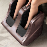Electric Calf and Foot Massager - Acupressure, Air Compression, Hot Rolg. Leg Beauty Massage. Suitable for European Size 47.