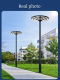 Ultra Long Distance Intelligent Remote Control Solar Twer luminous surface high brighess garden light