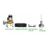 1500W GQ-180 Electric Pipe Dredging Machine Sewer Dredger Toilet Floor Drain Dredging Cleaning Machine Home Profession