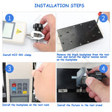 500N 1000N Push Pull Tester Measuring hine Dynamometer Stand Spiral Frame Gauge Test Bench Force Testing Equipment