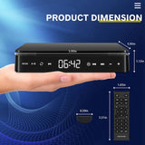 HD DVD/VCD Portable Video Multifunctional 1080P Mini Anti-Skip DVD Player With Remote Control