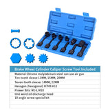 1/2-inch Impact Socket Bit 10Pcs 1/2" Drive TORX Screwdriver Bits T30-T80 Sizes Torx Key Wrench Tools Set for Repair