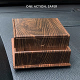 CRUSHER ABS Cigarette Case Automatic Bounce Cigarettes Can Store 20 Regular Size for Car Office Tobacco Box Smoking Accessories