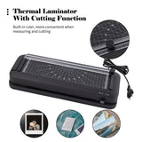 A4 hine Thermal Desktop with Laminating Punching Cutting Function Automatic Laminator Paper Trimmer