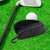 Pouch Ball Carry Waterproof Lightweight, Sturdy Waist Bag, Golf Storage Pocket for Outdoor, Adults