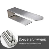 Non perforated lighting rack, sticker, kitchen and bathroom towels, towel rack
