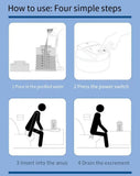 Spas Colon Cleansing Is Defecate Row Waste Bag Detoxification Instrument Purge Electric Enema hine
