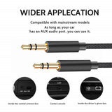 Aux Mm To 3 5 Male Auxiliary Audio Wire For Phone Headphone Speaker Laptop Car 3.5 Jack Cable