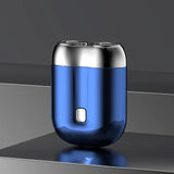 Electric Washable Magnetic Dual Head Mini Portable Usb Rechargeable Men's Travel Razor