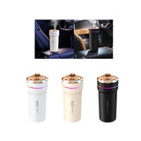 Car Essential Oil Diffuser Humidifier 7.2x16cm for Bedroom Versatile 300ml