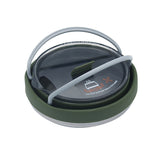 Portable Camping Water Pot Kettle - Heat Resistant, Collapsible, with Handle, Food Grade for Outdoor Fishing, Picnic, Travel