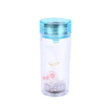CRUSHER Portable LED Smoking Grass Pipe Hookah Cup Built in Filtered Water Pipes Cigarette Holder Set Gadgets for Men