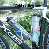 ESLNF Bicycle Water Bottle 710ML PP5 Plastic For Outdoor Running Climbing Sports Squeeze Mug Cycg Kettle Portable Bike Cup