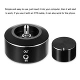 M1 Mini Control Volume Controller 3.5mm Adjuster Switcher Knob Speaker Audio USB for Win10/8/7/Vista/XP/