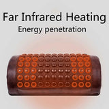 Jade Heated Bolster Neck Memory Cotton Pillow Tomarin Stone Warm Pillows For Cervical Spine Pain Relief