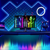 LED Strip Light 12V RGB Rope with Music Sync Timer IP65 Waterproof DIY Neon Lights for Bedroom Indoors Outdoors