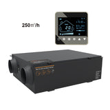 220V 250㎡/h Central System Purification Ventilator Heat Recovery Exchanger Fresh Air hine