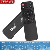 TV98 ST Android 12 BOX Rockchip 3228A 4k mini HD Dual Band WiFi 5G Smart TV Box