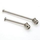 2Pcs Metal Front And Rear Center Drive Shaft For Wltoys 104001 1/10 RC Car Upgrade Parts Spare Accessories