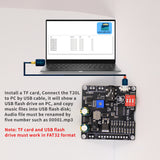 10W 20W MP3 Sound Voice Playback Board 9CH One-for-One Control Player Module Memory Card U-Disk Audio