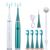 7in1 Ultrasonic Scaler Electric Toothbrush Dental Tartar Remover Sonic Teeth Plaque Cleaner Tooth Oral Cleaning