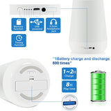 Smart White Noise Baby Sleep Sound hine Colorful Night Lights 34 Soothing Sounds Supports APP Remote Control