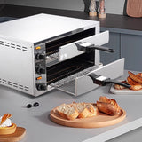 Pizza hine commercial high-capacity cake oven, single and double layer bread baking household electric