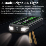 Utrai Jstar 8 Car Booster Portable Jump Starter Power Bank 3000A Peak Current LED Light Jumpstart Starting Device ODM Factory