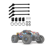 4Pcs Steel Front And Rear Extended Drive CVD With Shaft Cup For 1/10 Traxxas MAXX Widemaxx RC Car Upgrades Parts