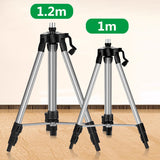 1M/1.2M/1.5M Adjustable Height for Laser Level Aluminum Alloy Self leveg Tripod