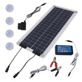 500W Portable Solar Panel+10A Controller Waterproof USB Port Solars 5V Battery Charge for Outdoor Camping Phone Power Bank