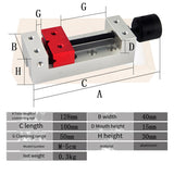 50Mm Mini Aluminum Flat Clamp Bench Table Drill Press Fixing Tool Carving Tool Carving Machine