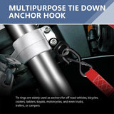 For Refer To Description O-Ring Design Hook Accessories 10X Tie Down Rings Tie-Down Anchors Hoo