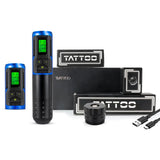 Wireless battery motor pen led display coreless direct drive tattoo hine